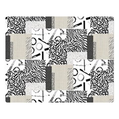 Abstract Pattern Double Sided Flano Blanket (large)  by Sparkle