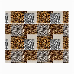 Animal Skin Pattern Small Glasses Cloth (2 Sides)