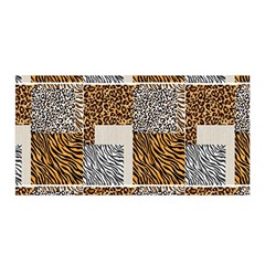 Animal Skin Pattern Satin Wrap by Sparkle