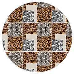 Animal Skin Pattern Round Trivet