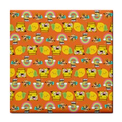 Minionspattern Tile Coaster by Sparkle