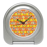 Minionspattern Travel Alarm Clock Front