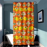 Minionspattern Shower Curtain 36  x 72  (Stall)  Curtain(36 X72 ) - 33.26 x66.24  Curtain(36 X72 )