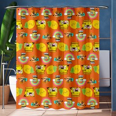 Minionspattern Shower Curtain 60  X 72  (medium)  by Sparkle