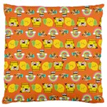 Minionspattern Standard Flano Cushion Case (Two Sides) Front