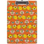 Minionspattern A4 Clipboard Front