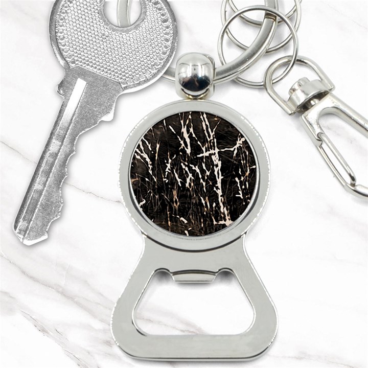 Abstract light games 2 Bottle Opener Key Chain