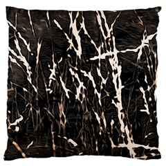 Abstract Light Games 2 Large Cushion Case (two Sides) by DimitriosArt