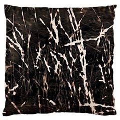 Abstract Light Games 2 Large Flano Cushion Case (one Side) by DimitriosArt