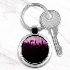 Music Concert Scene Key Chain (round)