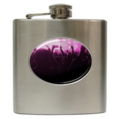 Music Concert Scene Hip Flask (6 Oz) by dflcprintsclothing