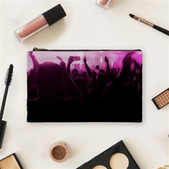 Music Concert Scene Cosmetic Bag (medium) by dflcprintsclothing