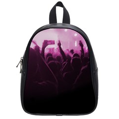 Music Concert Scene School Bag (small) by dflcprintsclothing