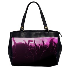 Music Concert Scene Oversize Office Handbag (2 Sides)