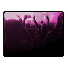 Music Concert Scene Fleece Blanket (small) by dflcprintsclothing