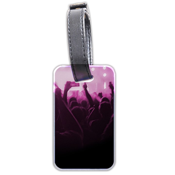 Music Concert Scene Luggage Tag (two sides)