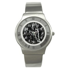 Abstract Light Games 3 Stainless Steel Watch by DimitriosArt