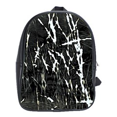 Abstract Light Games 3 School Bag (xl) by DimitriosArt