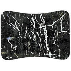 Abstract Light Games 3 Velour Seat Head Rest Cushion by DimitriosArt