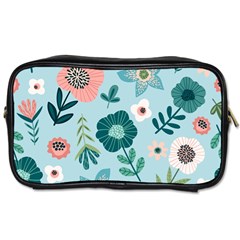 Flower Toiletries Bag (one Side) by zappwaits