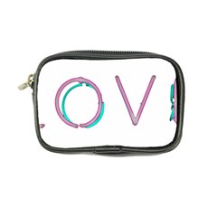 Pop Art Neon Love Sign Coin Purse