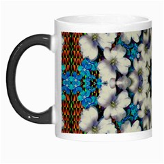 Paradise Flowers And Candle Light Morph Mugs by pepitasart