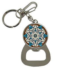 Paradise Flowers And Candle Light Bottle Opener Key Chain by pepitasart