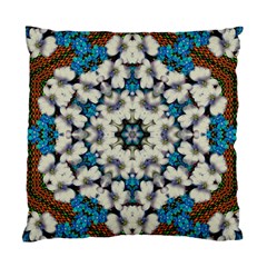 Paradise Flowers And Candle Light Standard Cushion Case (two Sides) by pepitasart