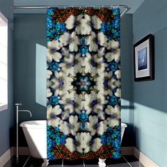 Paradise Flowers And Candle Light Shower Curtain 36  X 72  (stall)  by pepitasart