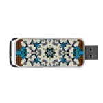 Paradise Flowers And Candle Light Portable USB Flash (Two Sides) Front