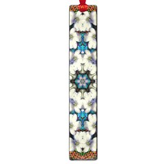 Paradise Flowers And Candle Light Large Book Marks by pepitasart