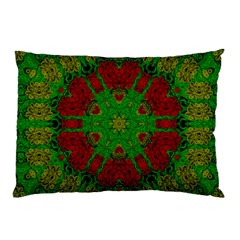 Peacock Lace So Tropical Pillow Case (two Sides) by pepitasart