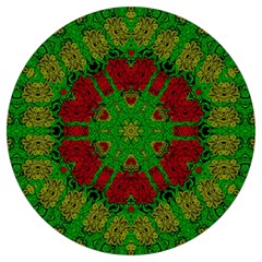 Peacock Lace So Tropical Round Trivet