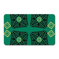 Abstract Pattern Geometric Backgrounds   Magnet (rectangular) by Eskimos