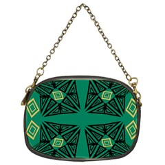 Abstract Pattern Geometric Backgrounds   Chain Purse (two Sides) by Eskimos