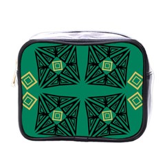 Abstract Pattern Geometric Backgrounds   Mini Toiletries Bag (one Side) by Eskimos