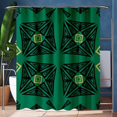 Abstract Pattern Geometric Backgrounds   Shower Curtain 60  X 72  (medium)  by Eskimos