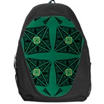 Abstract pattern geometric backgrounds   Backpack Bag Front