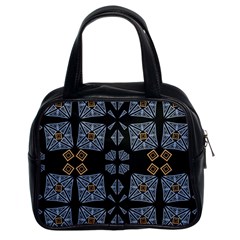 Abstract Pattern Geometric Backgrounds   Classic Handbag (two Sides) by Eskimos