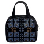 Abstract pattern geometric backgrounds   Classic Handbag (Two Sides) Front