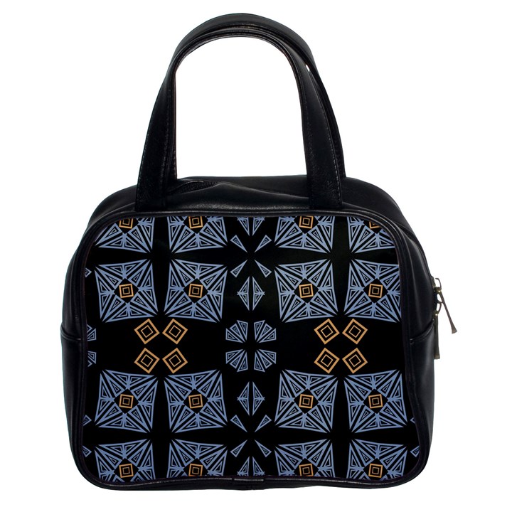 Abstract pattern geometric backgrounds   Classic Handbag (Two Sides)