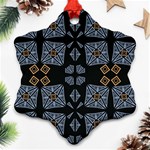 Abstract pattern geometric backgrounds   Ornament (Snowflake) Front