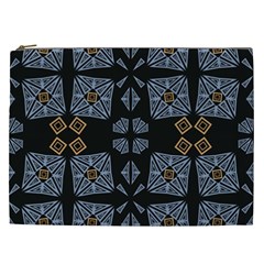 Abstract Pattern Geometric Backgrounds   Cosmetic Bag (xxl) by Eskimos