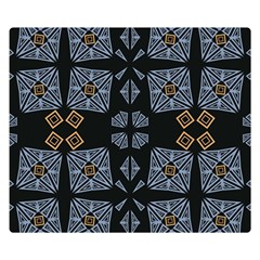 Abstract Pattern Geometric Backgrounds   Double Sided Flano Blanket (small)  by Eskimos