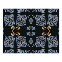 Abstract Pattern Geometric Backgrounds   Double Sided Flano Blanket (large)  by Eskimos