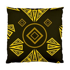 Abstract Pattern Geometric Backgrounds   Standard Cushion Case (two Sides) by Eskimos