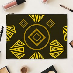 Abstract Pattern Geometric Backgrounds   Cosmetic Bag (xl) by Eskimos