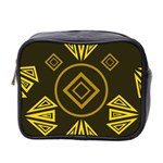 Abstract pattern geometric backgrounds   Mini Toiletries Bag (Two Sides) Front