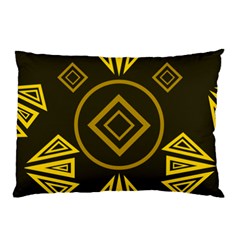 Abstract Pattern Geometric Backgrounds   Pillow Case (two Sides) by Eskimos