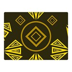 Abstract pattern geometric backgrounds   Double Sided Flano Blanket (Mini)  35 x27  Blanket Front